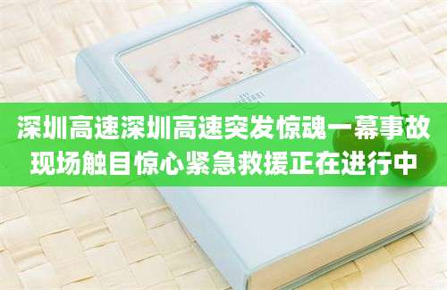 深圳高速深圳高速突发惊魂一幕事故现场触目惊心紧急救援正在进行中