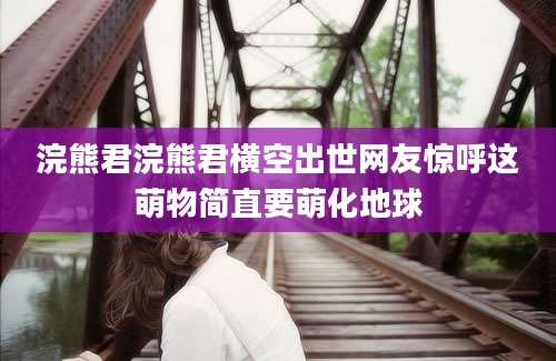 浣熊君浣熊君横空出世网友惊呼这萌物简直要萌化地球