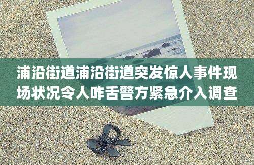 浦沿街道浦沿街道突发惊人事件现场状况令人咋舌警方紧急介入调查
