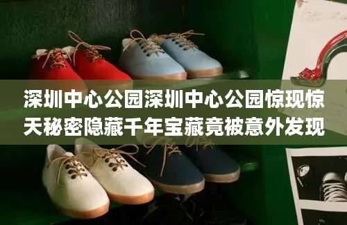 深圳中心公园深圳中心公园惊现惊天秘密隐藏千年宝藏竟被意外发现