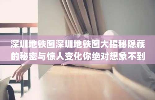 深圳地铁图深圳地铁图大揭秘隐藏的秘密与惊人变化你绝对想象不到