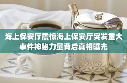海上保安厅震惊海上保安厅突发重大事件神秘力量背后真相曝光