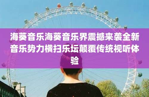 海葵音乐海葵音乐界震撼来袭全新音乐势力横扫乐坛颠覆传统视听体验