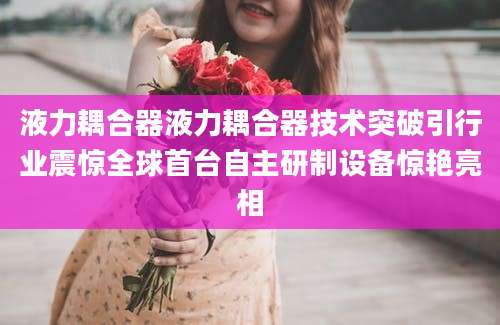 液力耦合器液力耦合器技术突破引行业震惊全球首台自主研制设备惊艳亮相