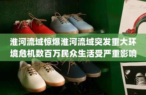 淮河流域惊爆淮河流域突发重大环境危机数百万民众生活受严重影响