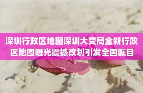 深圳行政区地图深圳大变局全新行政区地图曝光震撼改划引发全国瞩目